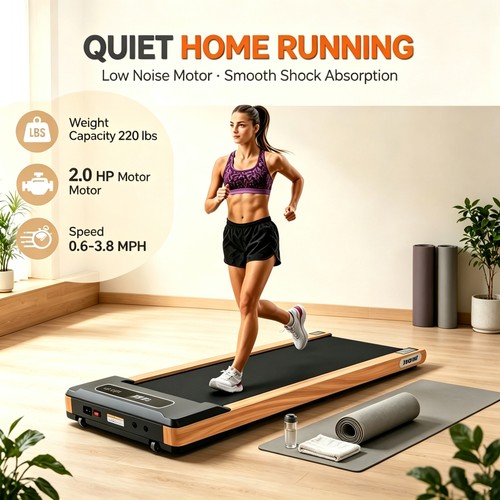 Treadmill walking pad - 3-in-1,