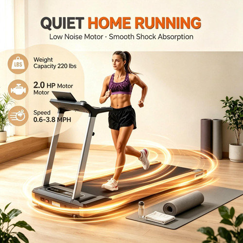 Walking pad treadmill - treadmill, home