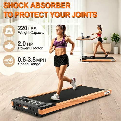 Treadmill walking pad - 3-in-1,