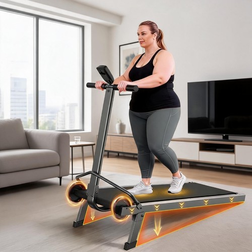 Manual walking pad treadmill - walking,