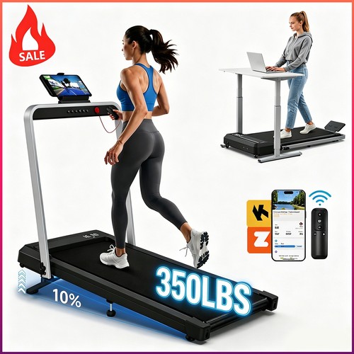 Walking pad with incline - with,