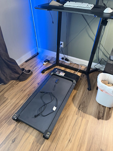 Like new pitpat under - , desk