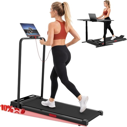 Folding walking pad treadmill - folding,