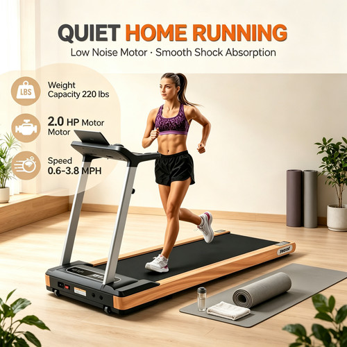 Walking pad treadmill for - treadmill, home