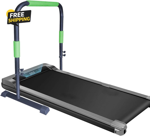 Adjustable walking pad - pad, handle
