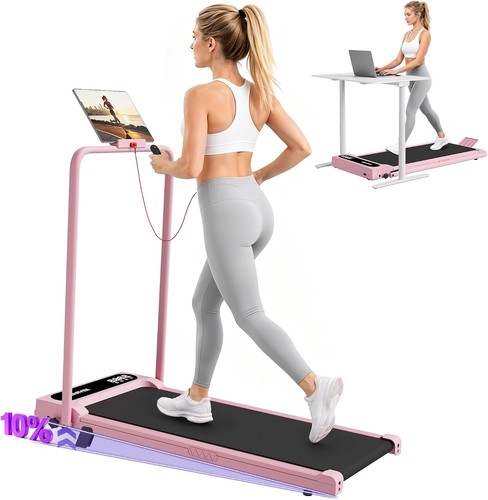 Folding walking pad - folding, desk